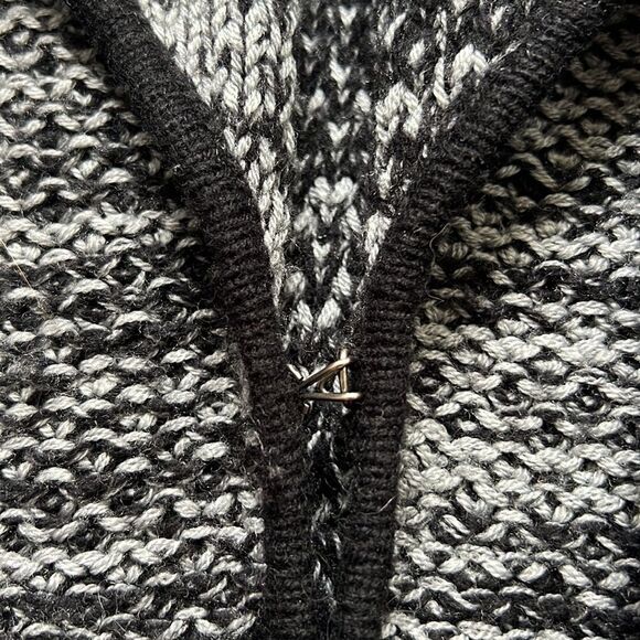 🔥emu🔥 | Dark 100% Merino Wool Knit Sarina Cardigan  Sweater - Picture 10 of 16